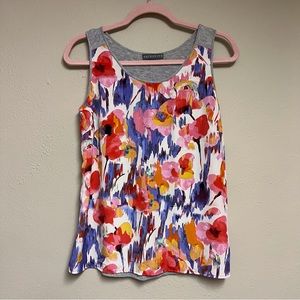 Brixon Ivy Floral/Gray Tank